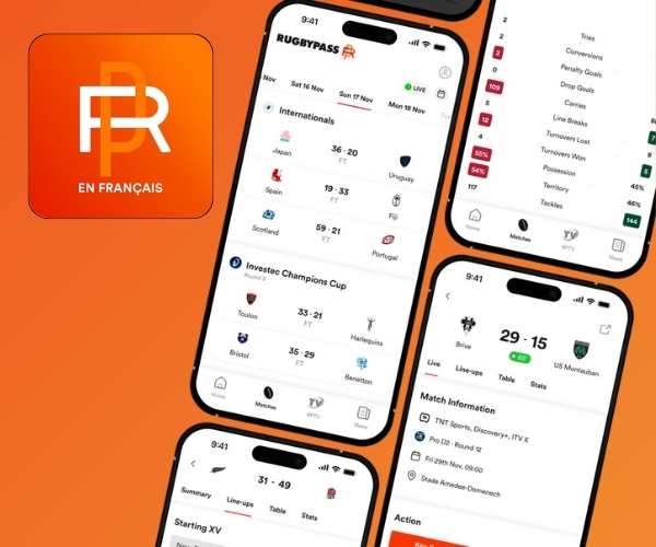 Fã de rúgbi? Descubra o aplicativo RugbyPass e fique por dentro das novidades!