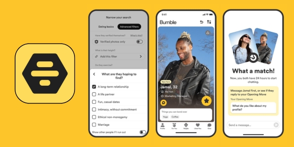 Aplicativo Bumble