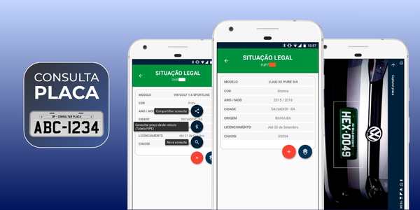 Aplicativo de verificação de placas de veículos