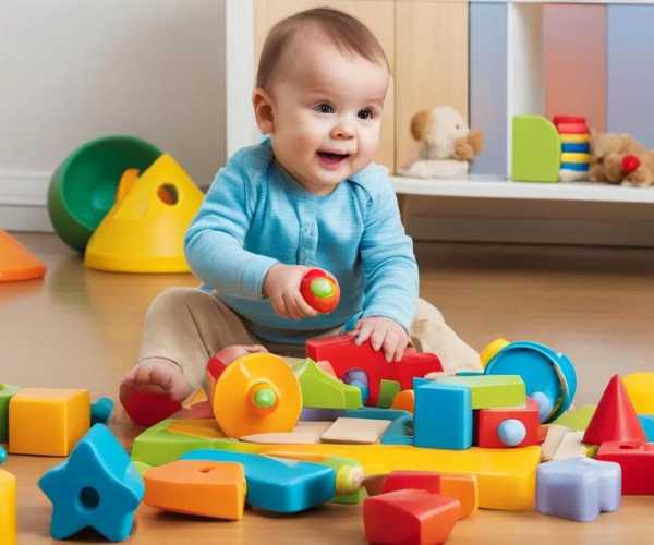 Brinquedos ideais que estimulam o desenvolvimento do bebê