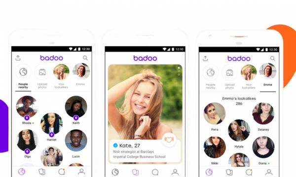 Recursos do aplicativo Badoo (Fonte: Google)