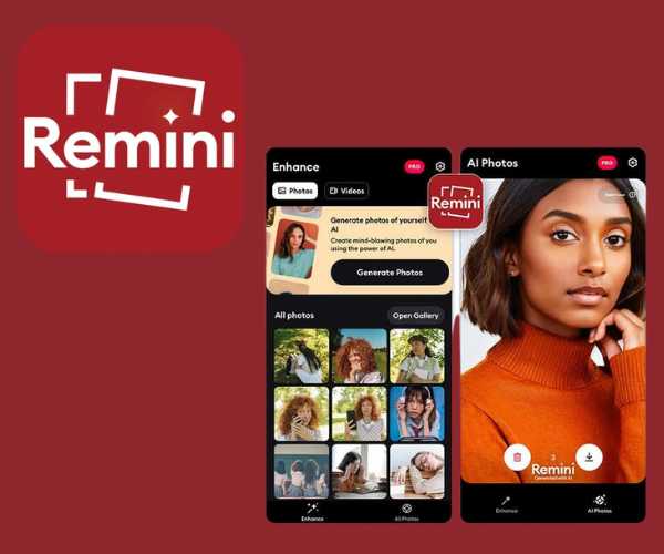 Como usar o aplicativo Remini para aprimorar fotos com IA
