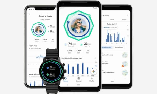 Monitoramento diário com o aplicativo (Fonte: Google)