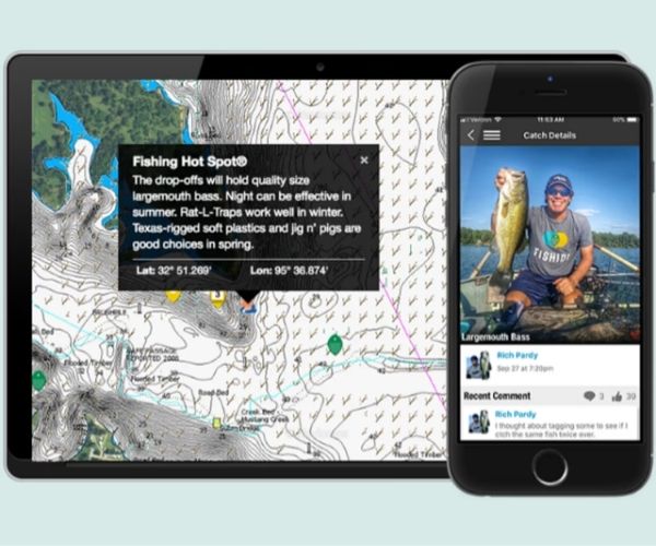 Fishidy – um aplicativo que oferece mapas de pesca interativos