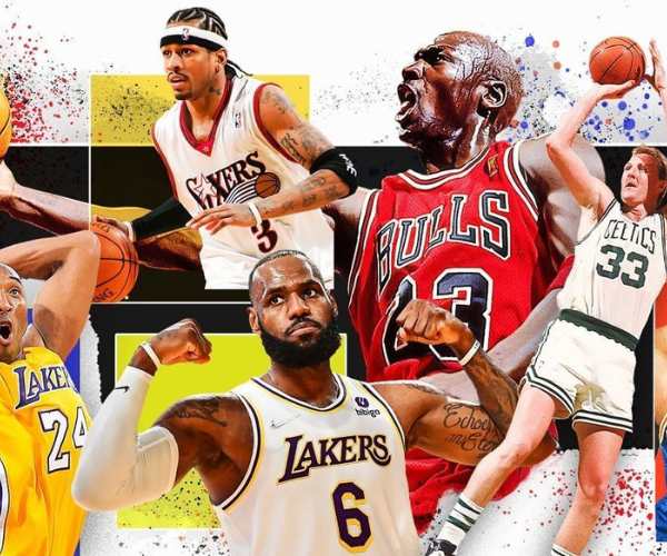 Top 5: os maiores jogadores da NBA da história
